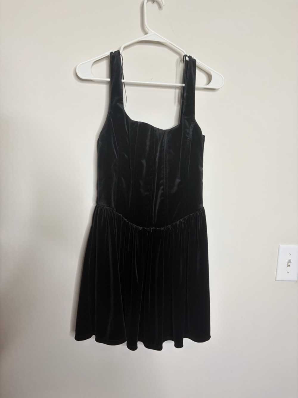 NWT Little Black dress corset A-line Dress fairycore gothic punk